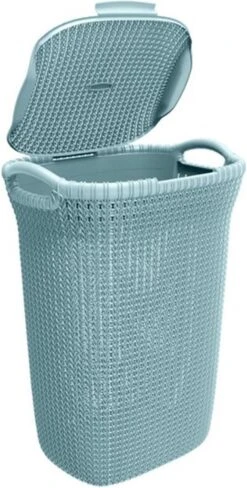 Curver Knit Wasmand Met Deksel - 57L - Misty Blue 13 Curver Knit Wasmand Met Deksel - 57L - Misty Blue -Leifheit Store 607x1200 2