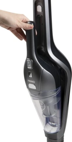 PRIMO PR506SV Stofzuiger Zonder Zak - 2-in-1 Steelstofzuiger Draadloos - Kruimelzuiger - HEPA Filter - Zilver 24 PRIMO PR506SV Stofzuiger Zonder Zak - 2-in-1 Steelstofzuiger Draadloos - Kruimelzuiger - HEPA Filter - Zilver -Leifheit Store 610x1200 1