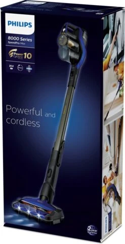 Philips Series 8000 SpeedPro Max XC8049/01 - Steelstofzuiger - Blauw -Leifheit Store 617x1200 2