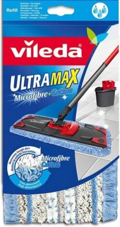 Vileda UltraMax Micro&Coton - Vervanging - Tegelvloeren -Leifheit Store 634x1200