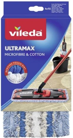 Vileda UltraMax Micro&Coton - Vervanging - Tegelvloeren -Leifheit Store 636x1200