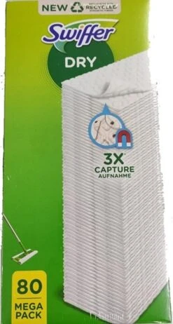 Swiffer Sweeper - 60 Navullingen - Doekjes Voor Vloeren -Leifheit Store 641x1200