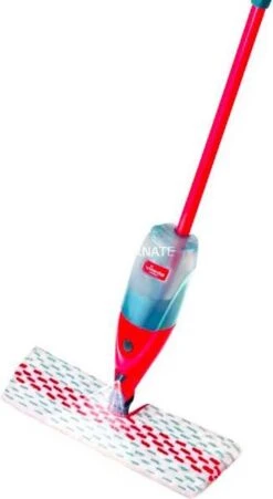 Vileda Spray & Clean - Dweil Met Tank - Rood