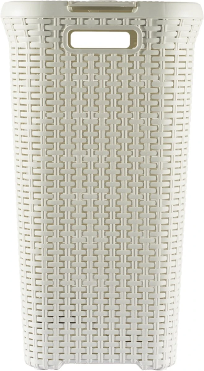 Curver Style Wasmand Met Deksel 60L + Wasmand 45L - Wit 5 Curver Style Wasmand Met Deksel 60L + Wasmand 45L - Wit - Afbeelding 5