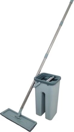 Aqua Laser Easy Flat Mop - Dweil - Blauw -Leifheit Store 678x1200 1