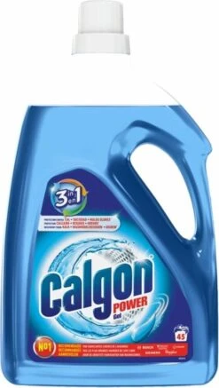 Calgon 3 In 1 Power Gel Wasmachine Reiniger En Anti Kalk - 45 Wasbeurten - 2,25 L