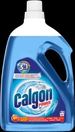 Calgon 3 In 1 Power Gel Wasmachine Reiniger En Anti Kalk - 45 Wasbeurten - 2,25 L -Leifheit Store 681x1200 4