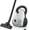 Bosch BGLS2WH1H Stofzuiger 600W Wit/Zwart
