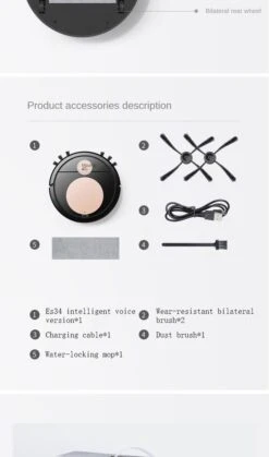 THEROB - Smart Robot Stofzuiger Met App. (zwart/zilver) Van € 139,95 Nu TIJDELIJK Voor € 69.89 15 THEROB - Smart Robot Stofzuiger Met App. (zwart/zilver) Van € 139,95 Nu TIJDELIJK Voor € 69.89 -Leifheit Store 708x1200 5