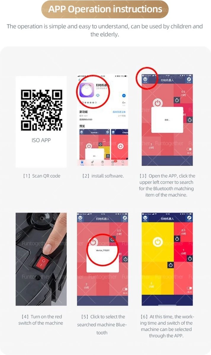 THEROB - Smart Robot Stofzuiger Met App. (zwart/zilver) Van € 139,95 Nu TIJDELIJK Voor € 69.89 7 THEROB - Smart Robot Stofzuiger Met App. (zwart/zilver) Van € 139,95 Nu TIJDELIJK Voor € 69.89 - Afbeelding 7