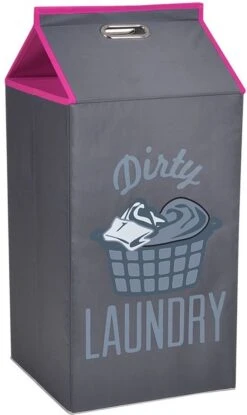 Opvouwbare Wasmand Met Deksel En Handvatten