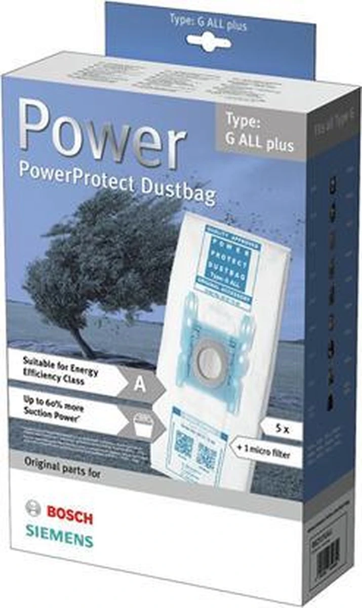 Bosch / Siemens Stofzuigerzakken BBZ51FGALL VZ51GALL - 4 Stuks 6 Bosch / Siemens Stofzuigerzakken BBZ51FGALL VZ51GALL - 4 Stuks - Afbeelding 6