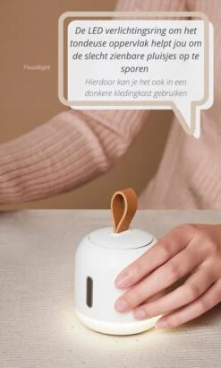 Cluffert® Pluizenverwijderaar - Duurzame Pluizentondeuse Met Zaklamp - Ontpluizer -Leifheit Store 723x1200 3