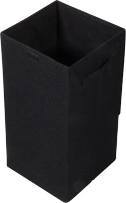 MDF Verstevigde Opvouwbare Wasmand 54 Liter 30x30x60 Cm - Zwart -Leifheit Store 743x1200 1