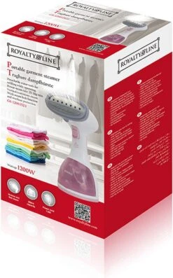 Royalty Line - Handheld Kledingstomer - Handstomer Kleding - Garment Steamer - 1200W - Roze -Leifheit Store 746x1200 2