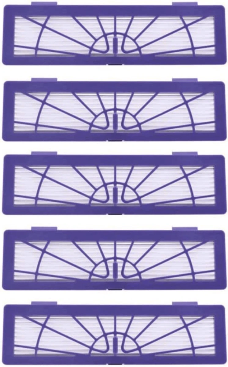 5x High Performance HEPA Filter Set Geschikt Voor Neato BotVac 70e 75 80 85 D75 D8 D85 D3 D3+ D5 Connected 1 5x High Performance HEPA Filter Set Geschikt Voor Neato BotVac 70e 75 80 85 D75 D8 D85 D3 D3+ D5 Connected