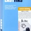 Easyfiks - Stofzuigerzakken - Geschikt Voor Bosch/Siemens SynchroPower, Gl 30, Zoo'o, Logo, Ergomaxx'x, Free'e, MoveOn, Ingenius, Activa, Super XS Dino E, G All - 5 Stuks