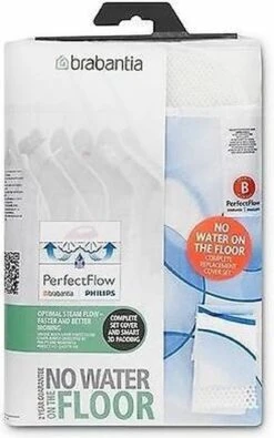 Brabantia Perfect Flow Strijkplankhoes B - 124 X 38 Cm - Bubbles - Complete Set -Leifheit Store 751x1200 5