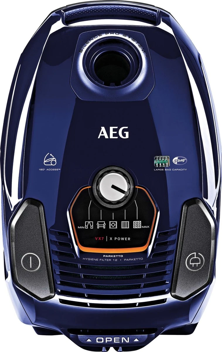 AEG VX7-2-DB - Stofzuiger Met Zak - Stofzuigers Met Stofzak - Hepa 13 2 AEG VX7-2-DB - Stofzuiger Met Zak - Stofzuigers Met Stofzak - Hepa 13 - Afbeelding 2