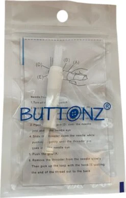 Buttonz® - Naaimachine Draaddoorhaler Wit - Draad Rijger - Naalddoorsteker - Draaddoorsteker - Naaldbedrader Handig Draad Door Naald Hulp Tool Naaldinrijger -Leifheit Store 763x1200 6