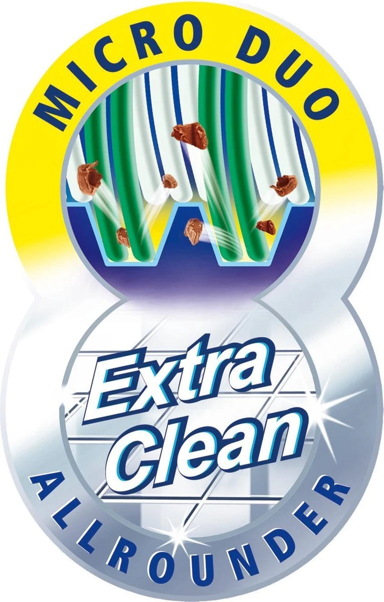 Leifheit Picobello Vervangingspad M - 33 Cm Micro Duo 4 Leifheit Picobello Vervangingspad M - 33 Cm Micro Duo - Afbeelding 4