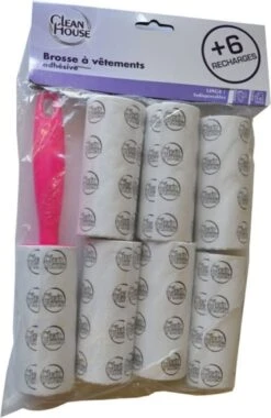 Kleefroller Voordeelverpakking 1 Roller + 6 Extra Navul Rollers - Kattenroller - Haarroller - Haarverwijderaar -Leifheit Store 780x1200