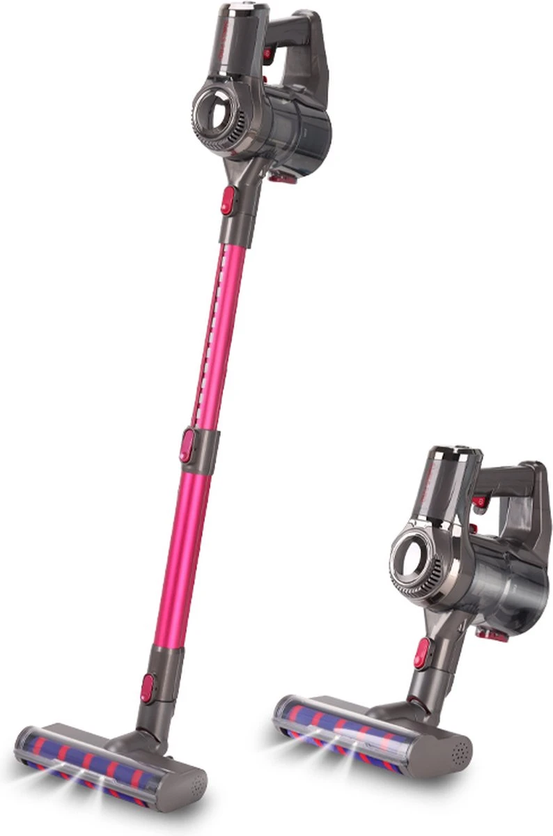 Swiss Pro+ Snoerloze Steelstofzuiger V12 Steelstofzuiger Draadloos Met Kruimelzuiger Led Verlichting In Mondstuk Sterke Zuigkracht 4In1! Zwitsers Kwaliteit 2 Swiss Pro+ Snoerloze Steelstofzuiger V12 Steelstofzuiger Draadloos Met Kruimelzuiger Led Verlichting In Mondstuk Sterke Zuigkracht 4In1! Zwitsers Kwaliteit - Afbeelding 2