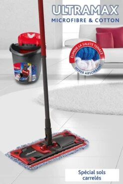Vileda UltraMax Micro&Cotton - Complete Set - Tegelvloeren -Leifheit Store 799x1200 1