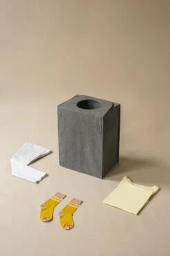 Brabantia Wasmand Met Deksel - 55 L - Pepper Black -Leifheit Store 799x1200 24