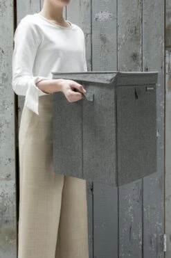 Brabantia Wasmand Met Deksel - Stapelbaar - 35 L - Pepper Black -Leifheit Store 799x1200 56