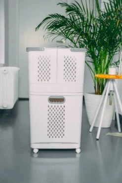 Sens Design Wasmanden Met Deksel - Wassorteerder 3 Vakken Op Wieltjes 33 Sens Design Wasmanden Met Deksel - Wassorteerder 3 Vakken Op Wieltjes -Leifheit Store 800x1200 43