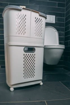 Sens Design Wasmanden Met Deksel - Wassorteerder 3 Vakken Op Wieltjes 36 Sens Design Wasmanden Met Deksel - Wassorteerder 3 Vakken Op Wieltjes -Leifheit Store 800x1200 45