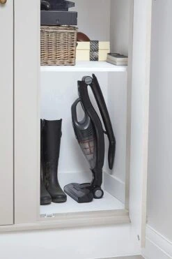 Royalty Line Steelstofzuiger Draadloos 2-in-1 Met Kruimelzuiger - Stofzuiger Zonder Zak - Stofzuiger Draadloos - Lichtgewicht - Vacuum Cleaner - Geïntegreerde Reiniger - Grijs -Leifheit Store 800x1200 59