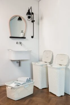 Curver Style Wasmand Met Deksel - 60L - Vintage Wit 22 Curver Style Wasmand Met Deksel - 60L - Vintage Wit -Leifheit Store 801x1200 7