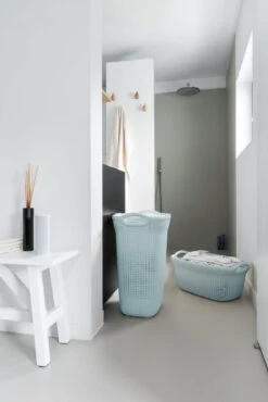 Curver Knit Wasmand Met Deksel 57L + Wasmand 40L - Blauw/Grijs 12 Curver Knit Wasmand Met Deksel 57L + Wasmand 40L - Blauw/Grijs -Leifheit Store 801x1200 9