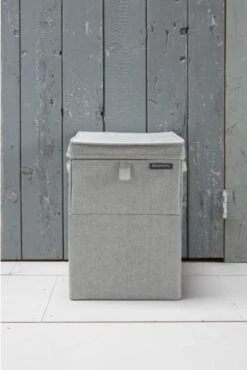 Brabantia Wasmand Met Deksel - Stapelbaar - 35 L - Grey -Leifheit Store 802x1200 4