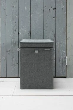 Brabantia Wasmand Met Deksel - Stapelbaar - 35 L - Pepper Black -Leifheit Store 802x1200 7