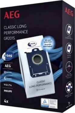 Philips S-bag FC8021/03 - Stofzuigerzakken - 4 Stuks