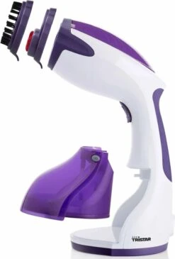 Tristar ST-8916 Kledingstomer – Handstomer Voor O.a Kleding En Meubels - Inclusief 2 Opzetborstels - Paars/Wit -Leifheit Store 811x1200 4