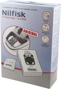 Nilfisk Elite Extreme Serie Synthetische Stofzakken 4 St