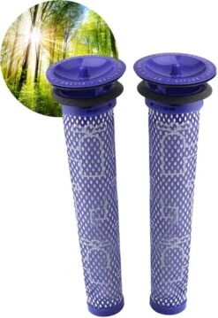 Merkloos Hepa Filter 2 Stuks - Front Filters Voor Dyson V6 V7 V8 DC58 DC59 DC61 DC62 - Promessa-Design