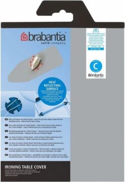 Brabantia Strijkplankhoes C - 124 X 45 Cm - Metallic - Alleen Toplaag -Leifheit Store 828x1200 2