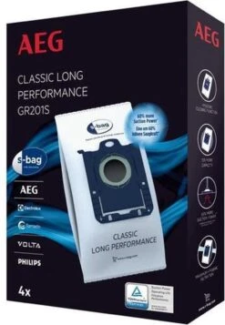 AEG GR201S - Stofzuigerzakken - Stofzuigerzak - 4 Stuks -Leifheit Store 831x1200 2