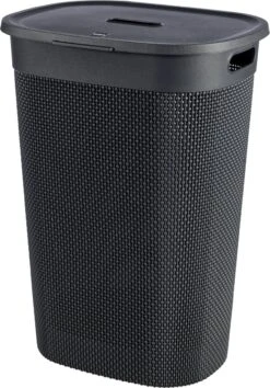 Curver Filo Wasmand Met Deksel 55L - 2 Stuks - Donkergrijs 10 Curver Filo Wasmand Met Deksel 55L - 2 Stuks - Donkergrijs -Leifheit Store 838x1200 3