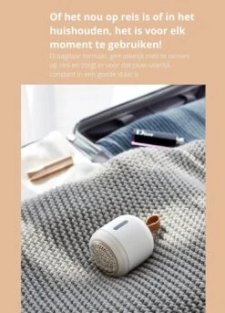 Cluffert® Pluizenverwijderaar - Duurzame Pluizentondeuse Met Zaklamp - Ontpluizer -Leifheit Store 864x1200 3