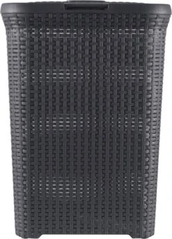 Curver Style Wasmand Met Deksel - 60L - Antraciet 20 Curver Style Wasmand Met Deksel - 60L - Antraciet -Leifheit Store 865x1200 6