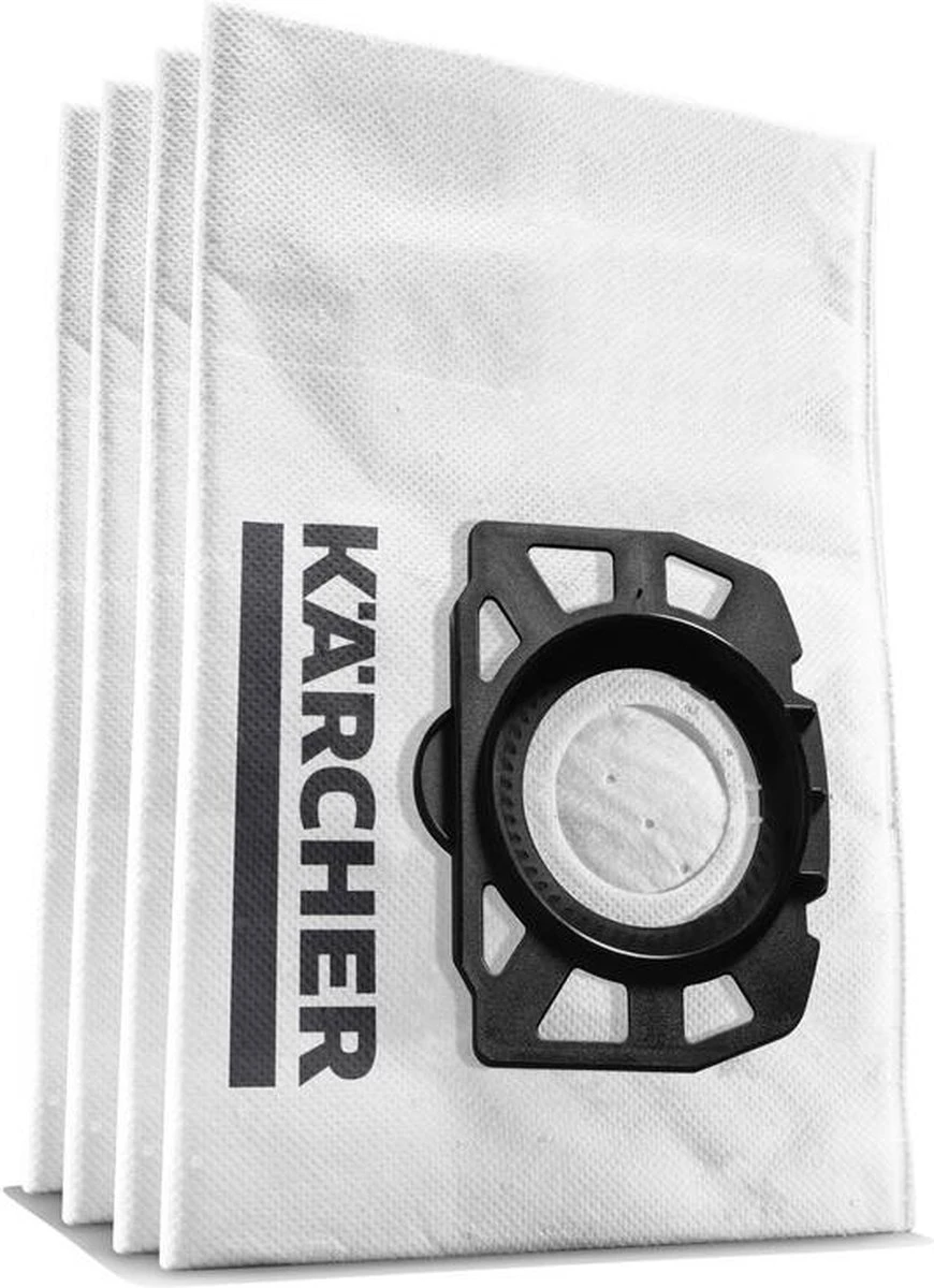 KARCHER - STOFZUIGERZAK KARCHER 2901 New WD 2/3 & Old WD 3 / SE 4 (4 St) - 28633140 2 KARCHER - STOFZUIGERZAK KARCHER 2901 New WD 2/3 & Old WD 3 / SE 4 (4 St) - 28633140 - Afbeelding 2