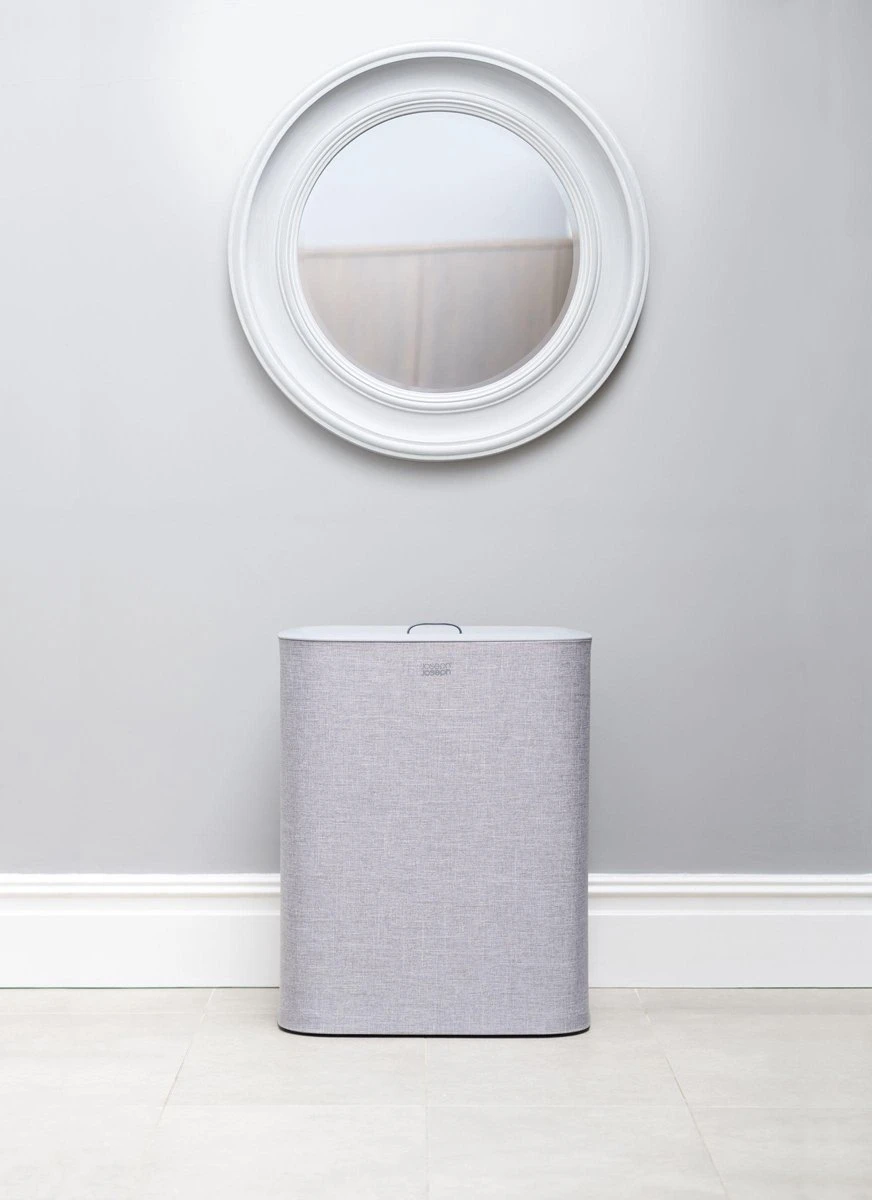 Tota Wasmand, 90 L, 2 Compartimenten, Grijs - Joseph Joseph 8 Tota Wasmand, 90 L, 2 Compartimenten, Grijs - Joseph Joseph - Afbeelding 8