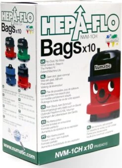 Numatic NVM-1CH Hepa - Stofzuigerzakken - 10 Stuks