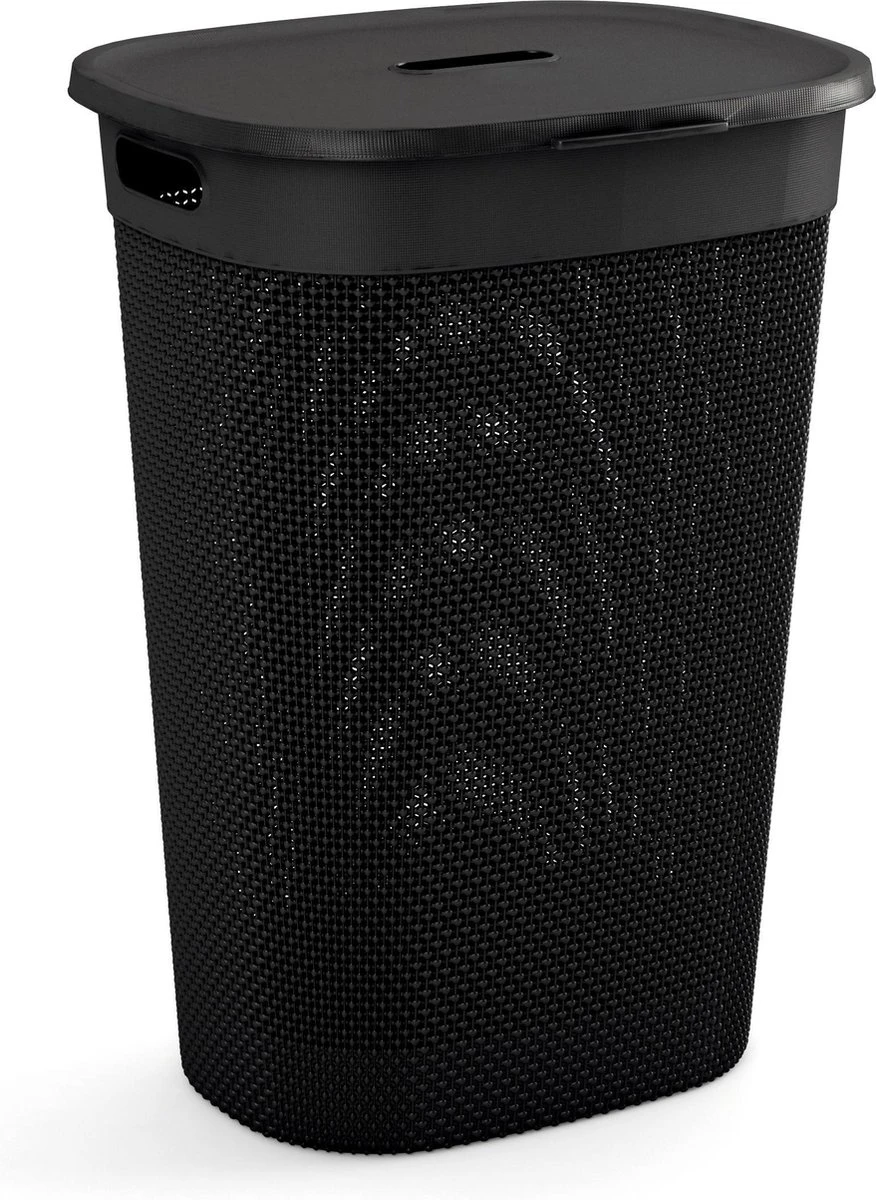 Kis Filo Wasbox - 55L - 44x35x61cm - Zwart 2 Kis Filo Wasbox - 55L - 44x35x61cm - Zwart - Afbeelding 2
